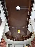 Intérieur du Tahtakale Hamam (le dôme est d'origine mais les balcons sont modernes)
