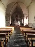 Vue intérieure d'ensemble.