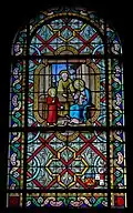 Vitrail de la Sainte Famille.