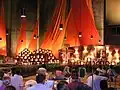 La chapelle de Taizé, France.
