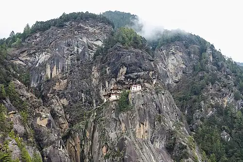 Vue du site.