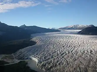 Le glacier Taku