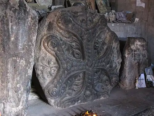 Khatchkar circulaire de Talin.