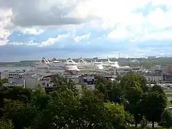 Le port vu du Musée maritime estonien