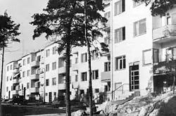 La rue Björnståhlsgatan dans les années 1940.