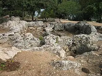 Ruines israéliennes, période talmudique (Ier / IIIe siècle).