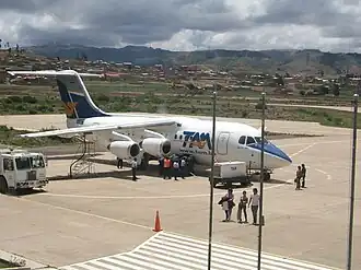 Image illustrative de l’article Aéroport Juana Azurduy de Padilla