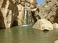 Oued et cascade près du village.