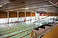 La piscine couverte.