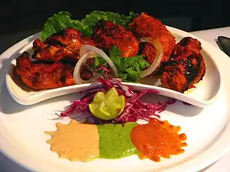 Image illustrative de l’article Poulet tikka