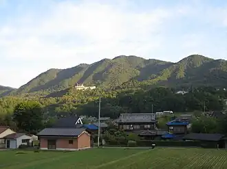 Vue de la face Sud du mont Chigogabaka.