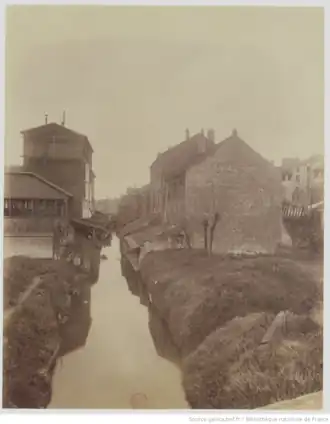 Tanneries à Gentilly à la fin du XIXe&nbsp;siècle.