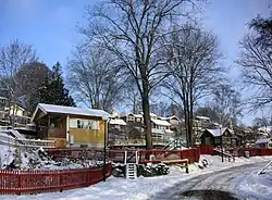 Les Jardins en hiver 2006.