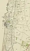 Tantoura en 1938 au 1:20000.