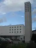 Église de Tapanila, architecte Pehr Björkval, 1957.