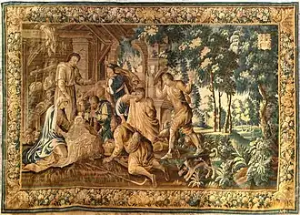 La Naissance de Jésus et les bergers,cathédrale Saint-Trophime,Arles.