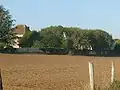 Le château, vu de la Bellonne