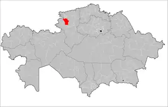 Localisation de District de Taran