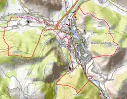 Carte topographique