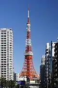 La tour de Tokyo.