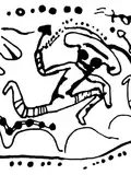 Figure dansante de Tassili