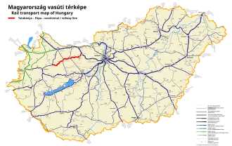 Voir la carte de la ligne.