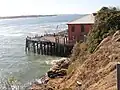 L'ancienne jetée de Tathra.