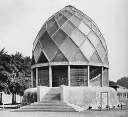 palais de glace pour l'exposition du Werkbund (en 1914)