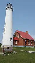 Le phare (photo USCG)