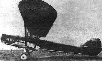 Vue de l'avion.