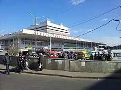 Gare centrale de Tbilissi.