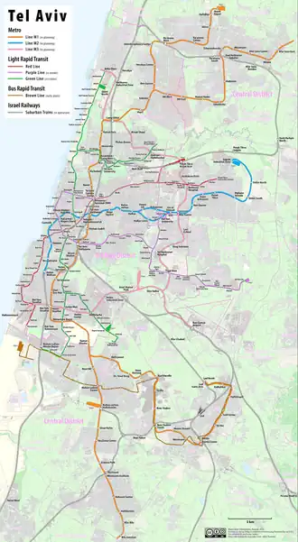 Image illustrative de l’article Métro léger de Tel Aviv