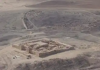 Ruines de la forteresse de Tel Arad, royaume de Juda, VIIIe&nbsp;siècle&nbsp;av. J.-C.