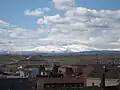 Le mont Teleno vue depuis Astorga.