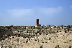 Vue du site archéologique de Tell el-Ruba, l'ancien Djedet, le centre du culte de Hatmehit.
