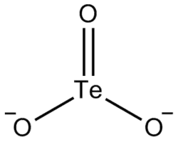 Image illustrative de l’article Tellurite (ion)