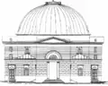 Projet initial pour la façade