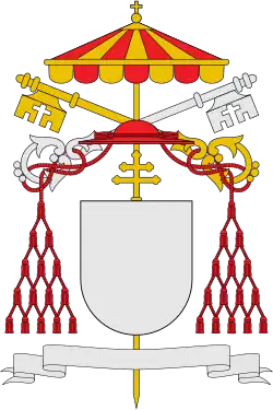Armes du cardinal camerlingue.