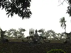 Détail du toit