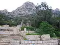 Massif du djebel Zaghouan adossé au Temple des Eaux.