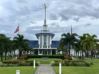 Temple de Tahiti (Polynésie française).