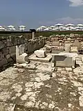 Vue du sékos (intérieur du temple).