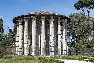 Temple d'Hercule Olivarius, à Rome.