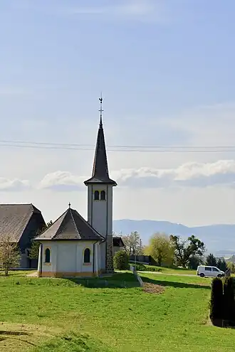 Le temple protestant.
