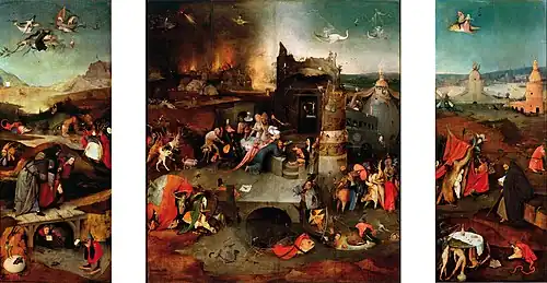 La tentation de saint Antoine.