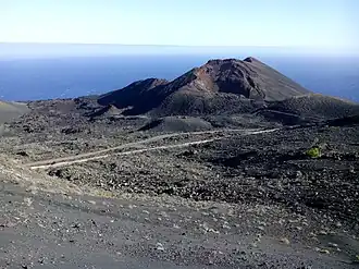 Vue du Teneguía.