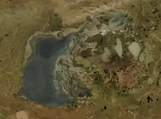 Image illustrative de l’article Saryarka, steppe et lacs du Kazakhstan septentrional
