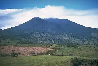 Vue du volcan.