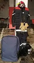 Tenue feu de forêt de la protection civile algérienne