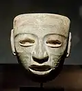 Masque de marbre, datant du IIIe au VIIe&nbsp;siècle.
